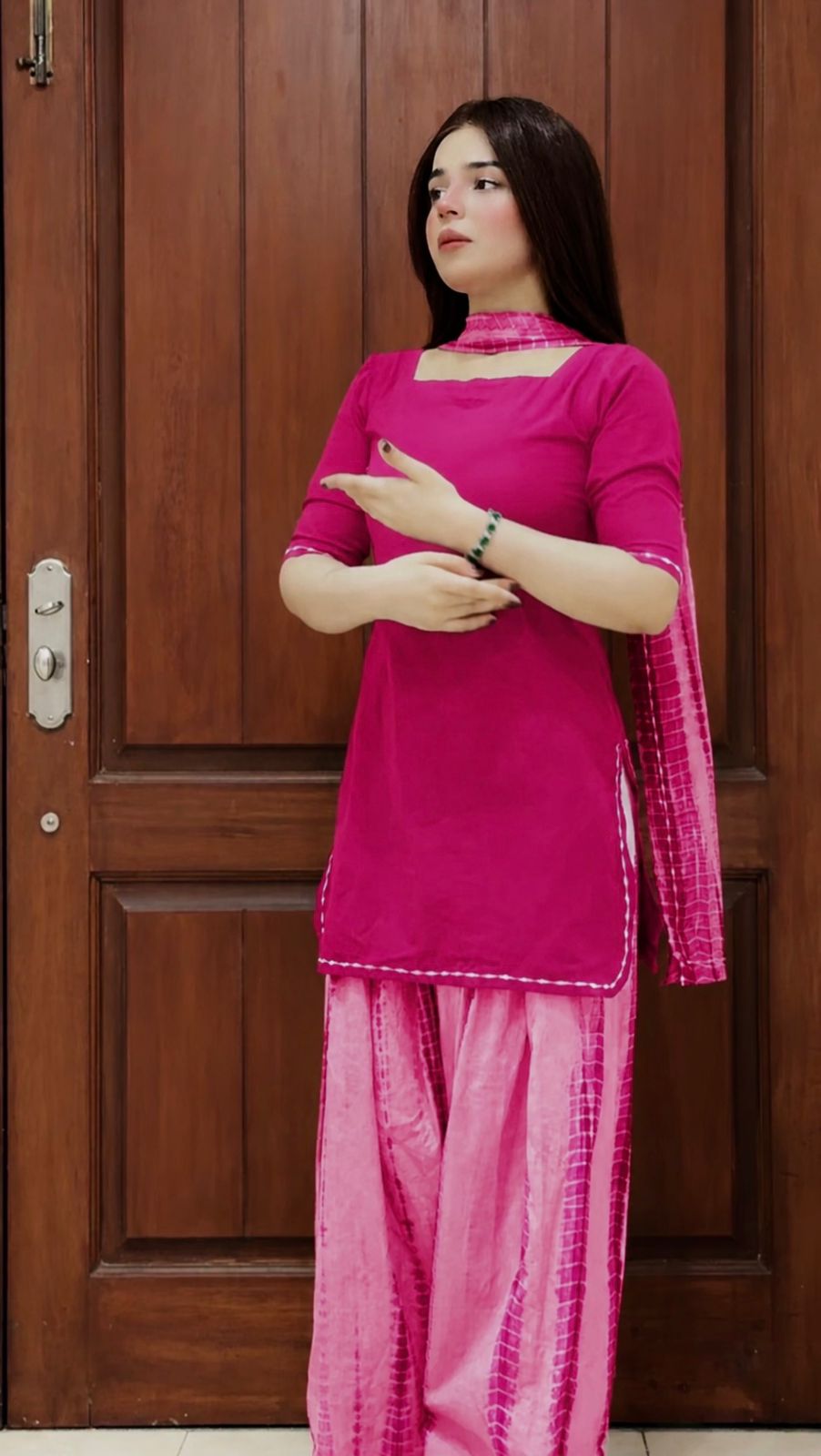3pc Lawn Tye & Dye Summer Dress